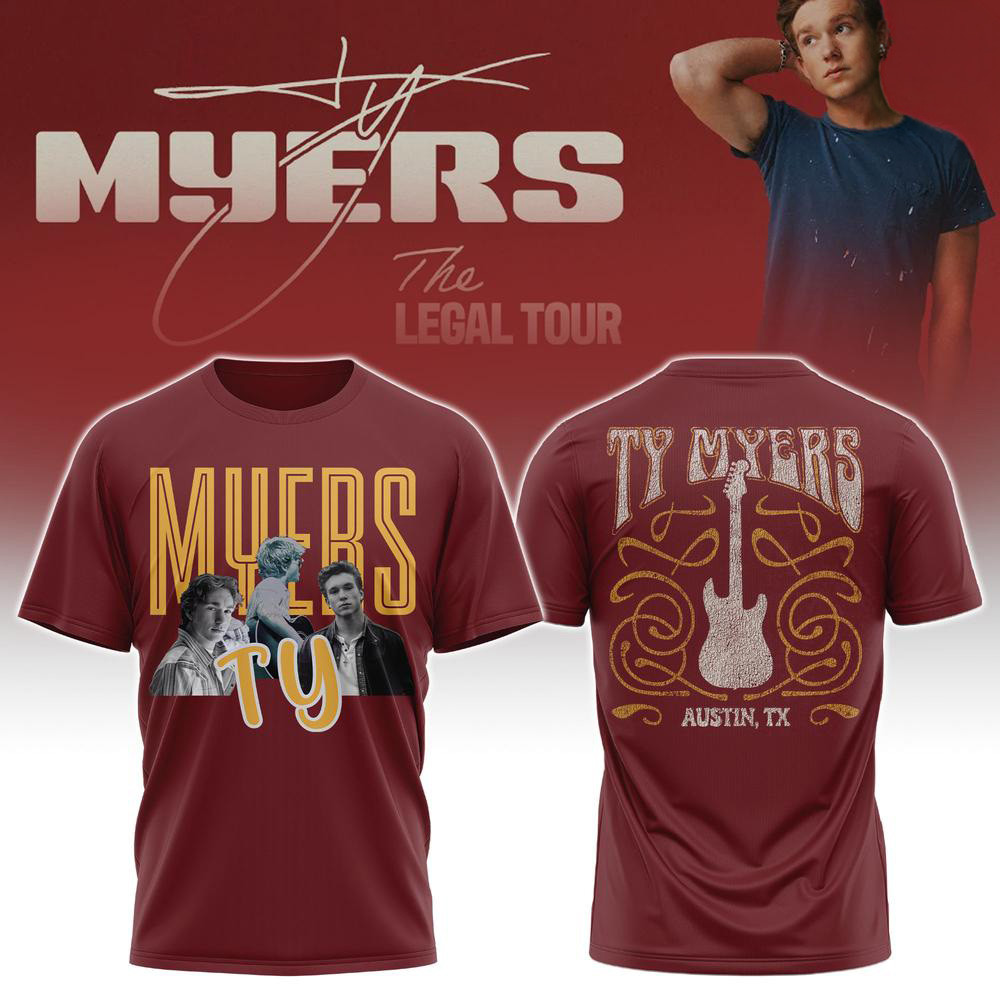 Ty Myers Merch The Legal Tour Shirt Ty Myers Concert Outfits Gifts For Music Lovers