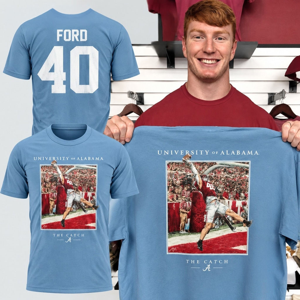 Alabama Crimson Tide Josh Ford University Of Alabama 2026 T-Shirt Crimson Tide Merch Fan Gear 1 - Unicasport Alabama Crimson Tide Josh Ford University Of Alabama 2026 T-Shirt Crimson Tide Merch Fan Gear