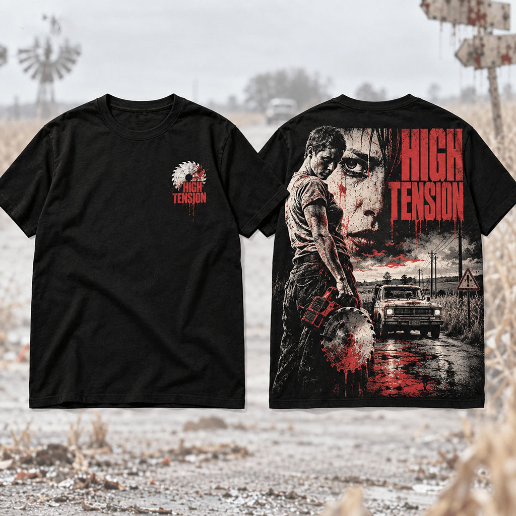 High Tension Roadside Slasher Horror Shirt High Tension Merch Gifts For Movie Fans 1 - Unicasport High Tension Roadside Slasher Horror Shirt High Tension Merch Gifts For Movie Fans