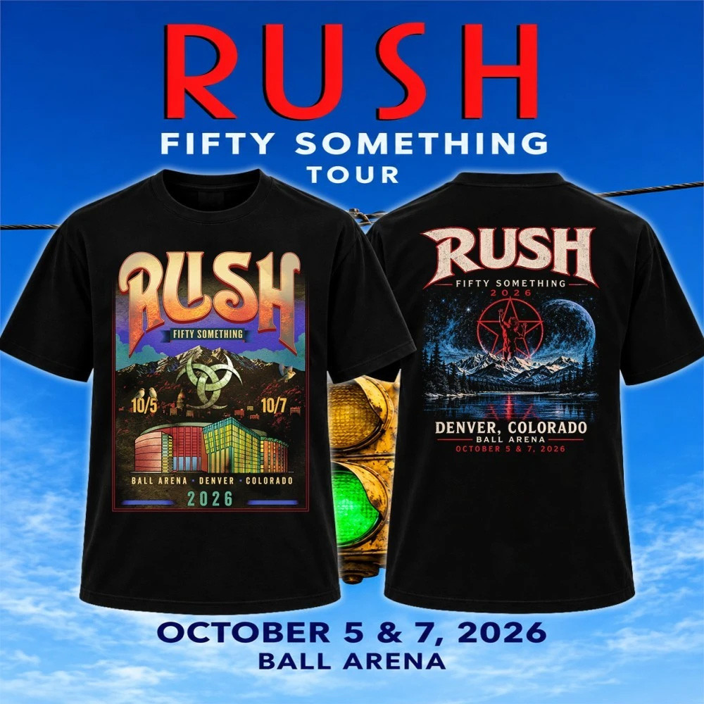 RUSH Tour In Denver Shirt Fifty Something Tour Merch RUSH Band Merch Gift For Rock Fans 1 - Unicasport RUSH Tour In Denver Shirt Fifty Something Tour Merch RUSH Band Merch Gift For Rock Fans