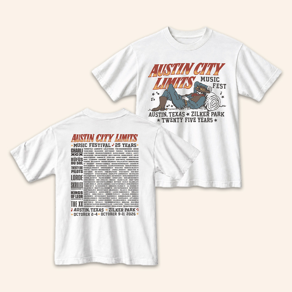 ACL Festival Merch 2026 Cowboy Lineup Shirt Festival Outfits Gifts For Girlfriend 1 - Unicasport ACL Festival Merch 2026 Cowboy Lineup Shirt Festival Outfits Gifts For Girlfriend