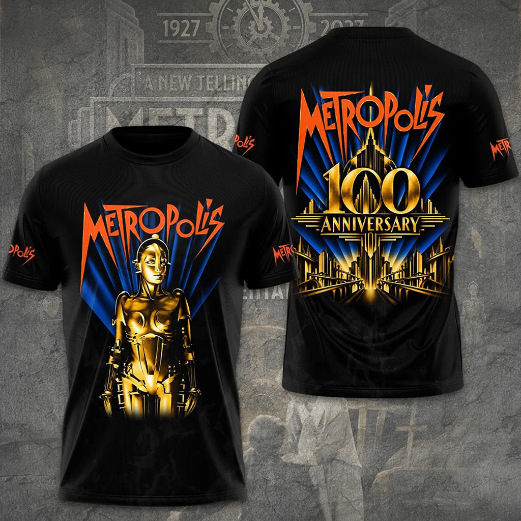 Metropolis 100th Anniversary Shirt Metropolis Merch Classic Movie Apparel Gifts For Fans 1 - Unicasport Metropolis 100th Anniversary Shirt Metropolis Merch Classic Movie Apparel Gifts For Fans