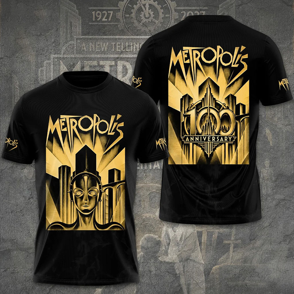 Metropolis 100th Anniversary Shirt Metropolis Merch Legendary Sci Fi Apparel Movie Lovers Gifts