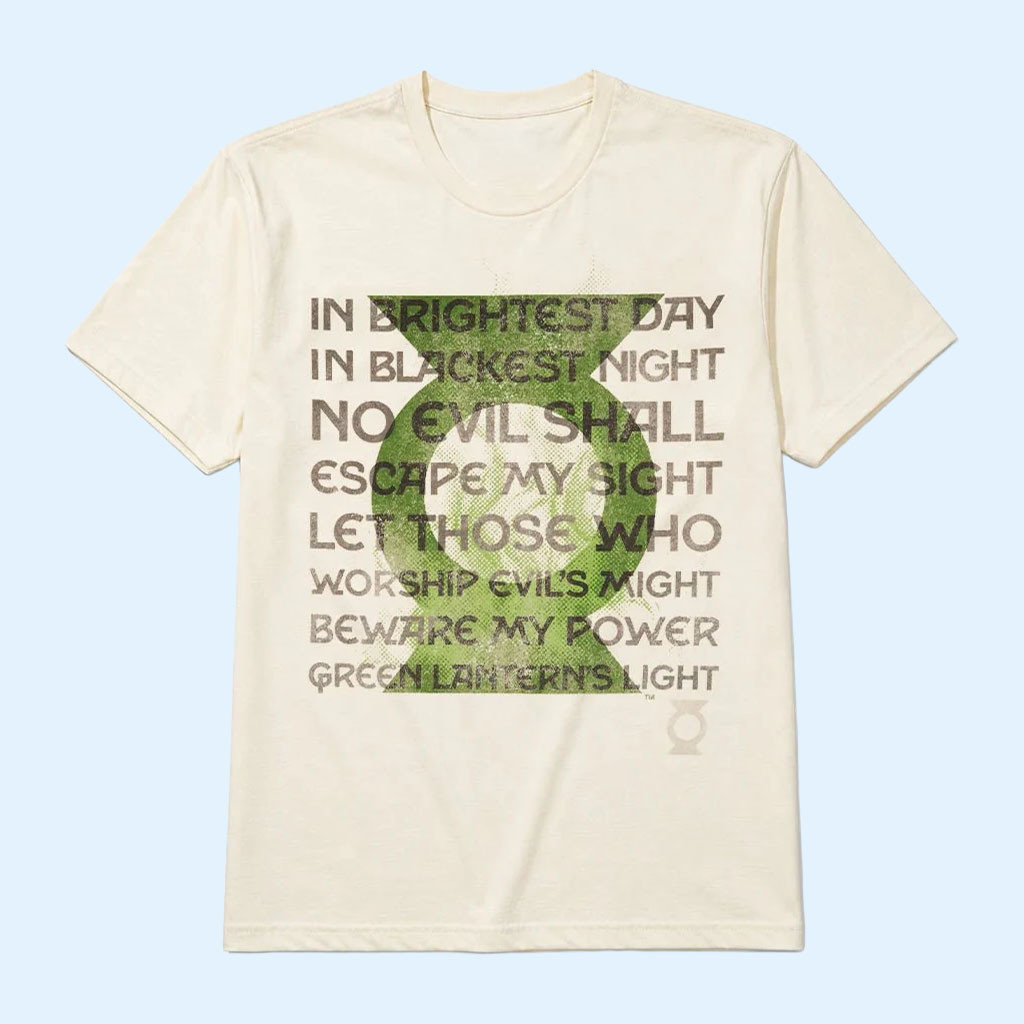 Green Lantern Merch 2026 Green Lantern's Oath T-Shirt DC Comics Superhero Tee Gift For Fans 1 - Unicasport Green Lantern Merch 2026 Green Lantern's Oath T-Shirt DC Comics Superhero Tee Gift For Fans