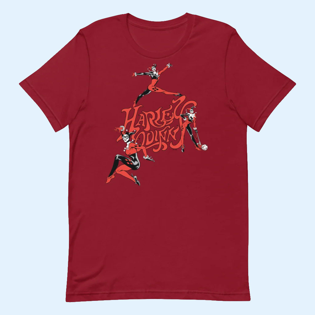 Harley Quinn Merch 2026 Harlequin T-Shirt DC Comics Supervillain Shirt Gift For Fans 1 - Unicasport Harley Quinn Merch 2026 Harlequin T-Shirt DC Comics Supervillain Shirt Gift For Fans