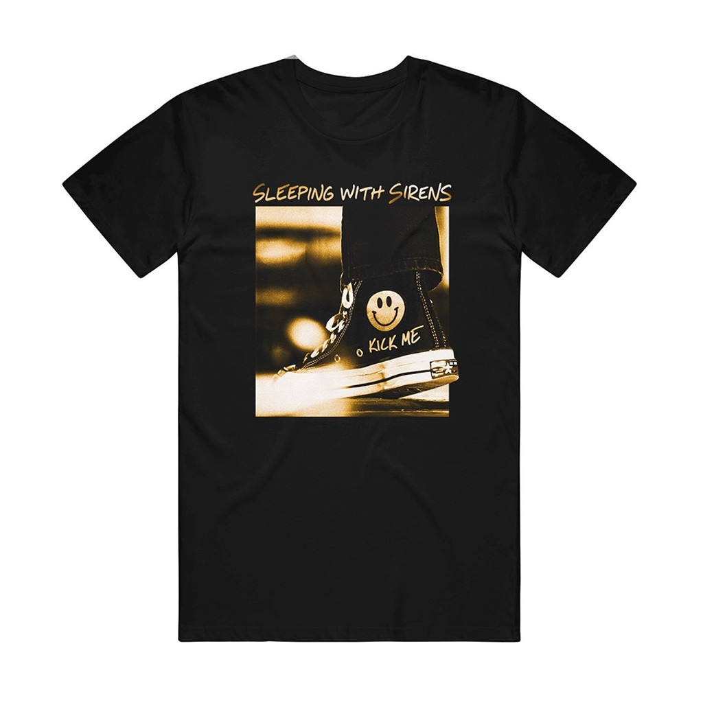 Sleeping With Sirens Merch Kick Me Sneaker T-Shirt Gift For Post-Hardcore Fans 1 - Unicasport Sleeping With Sirens Merch Kick Me Sneaker T-Shirt Gift For Post-Hardcore Fans
