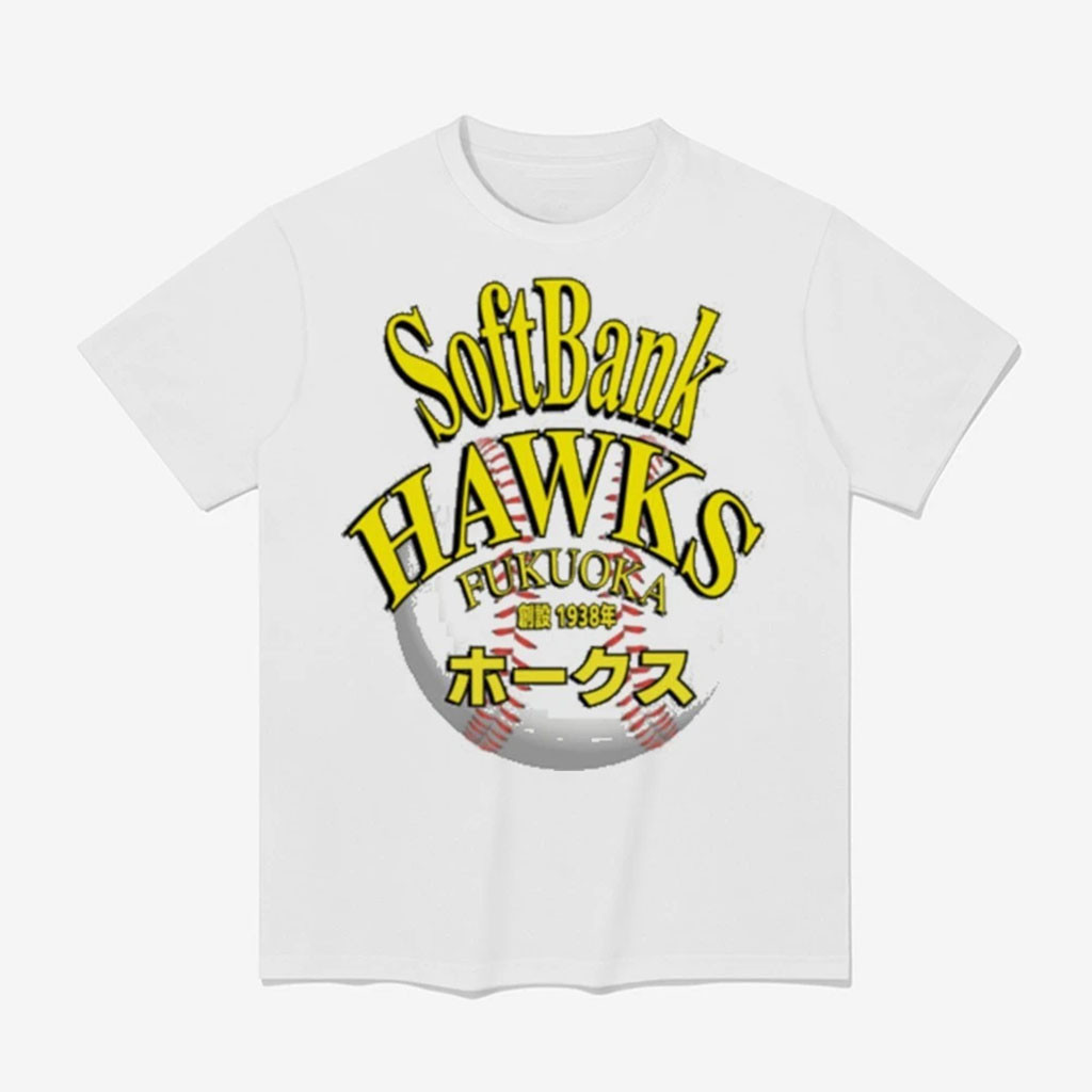 Fukuoka SoftBank Hawks Merch Est 1938 Japanese Professional T-Shirt Baseball Fan Gifts 1 - Unicasport Fukuoka SoftBank Hawks Merch Est 1938 Japanese Professional T-Shirt Baseball Fan Gifts