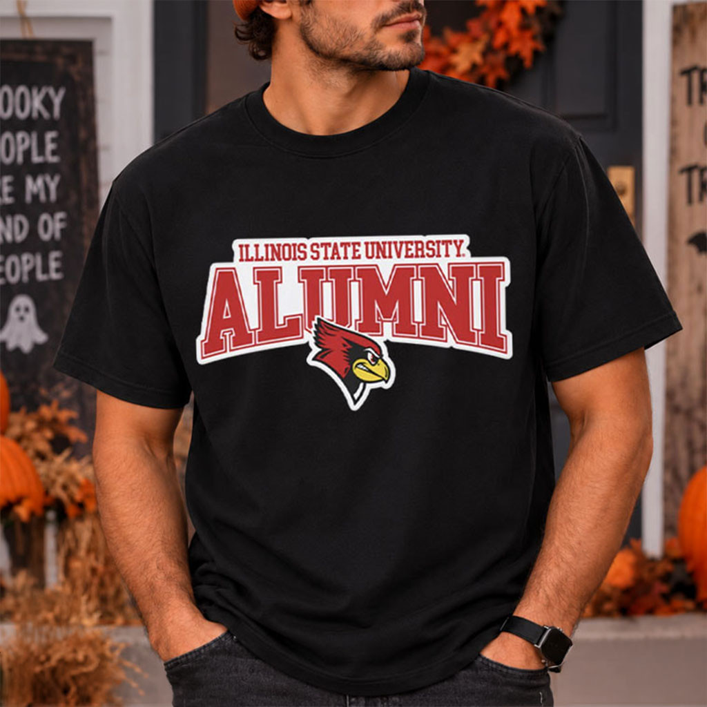 Illinois State University Alumni Redbird Logo T-Shirt College Spirit Apparel ISU Alumni Fan Gifts 1 - Unicasport Illinois State University Alumni Redbird Logo T-Shirt College Spirit Apparel ISU Alumni Fan Gifts