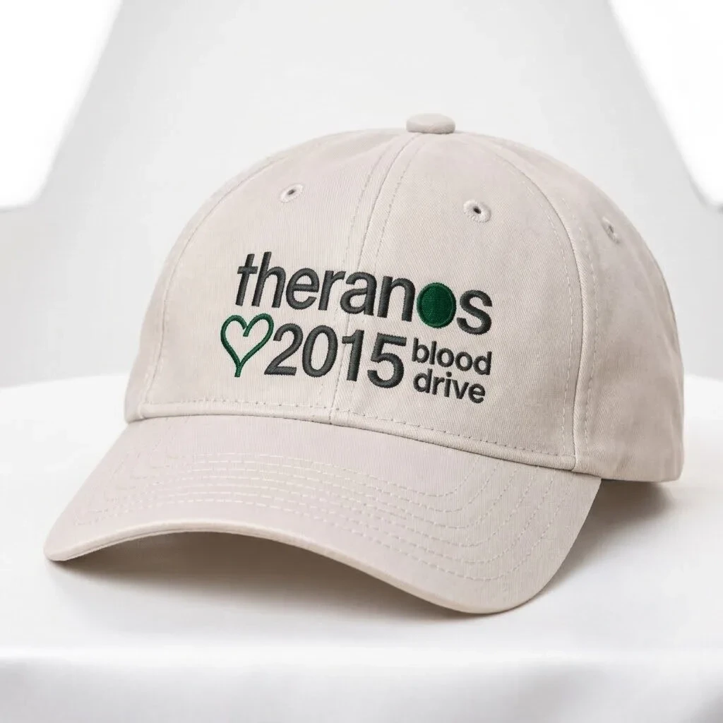 Good Shirts 2015 Theranos Blood Drive Hat Good Shirts Baseball Cap