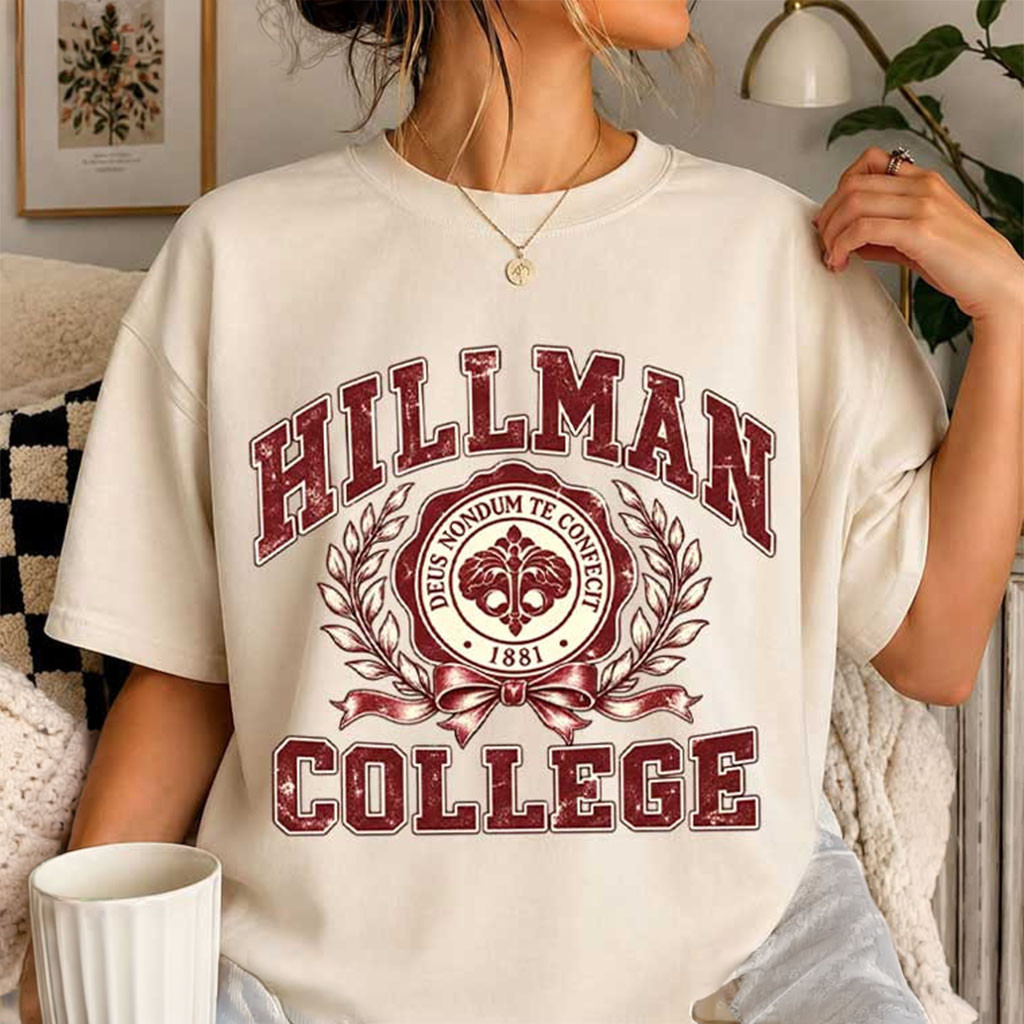 Hillman College Vintage HBCU T-Shirt Retro College Apparel Gifts For HBCU Fans 1 - Unicasport Hillman College Vintage HBCU T-Shirt Retro College Apparel Gifts For HBCU Fans