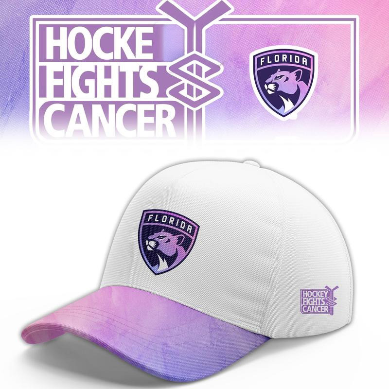 Florida Panthers Merch Hockey Fights Cancer 2026 Baseball Cap Perfect Gift For Hockey Lover 1 - Unicasport Florida Panthers Merch Hockey Fights Cancer 2026 Baseball Cap Perfect Gift For Hockey Lover