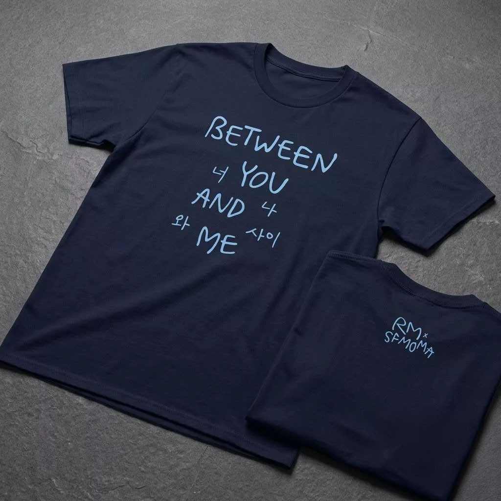 RM x SFMOMA Between You and Me Shirt RM Merch Rapper Apparel Gifts For Fans 1 - Unicasport RM x SFMOMA Between You and Me Shirt RM Merch Rapper Apparel Gifts For Fans