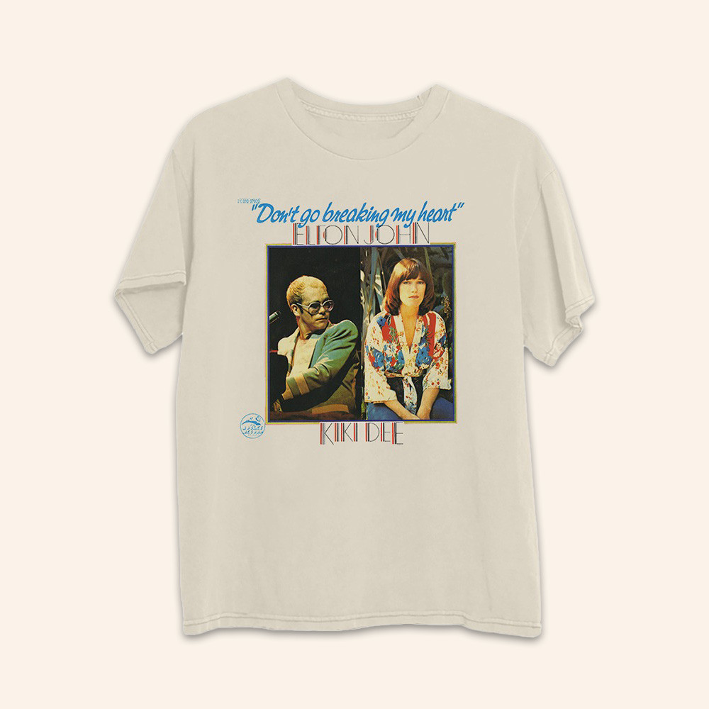 Elton John Merch Don’t Go Breaking My Heart Natural Shirt Elton John Concert Outfits 1 - Unicasport Elton John Merch Don’t Go Breaking My Heart Natural Shirt Elton John Concert Outfits