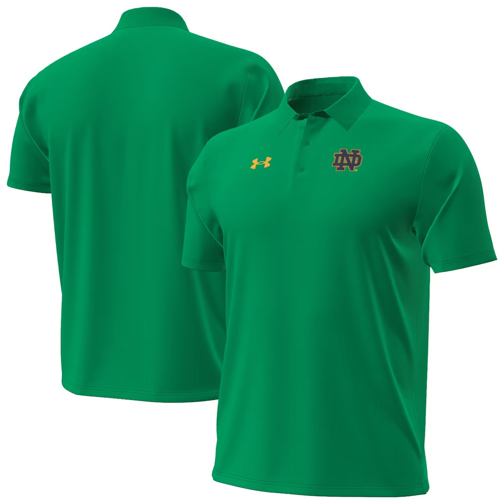 Notre Dame Merch 2026 Notre Dame Fighting Irish 2026 Sideline ArmourDry Polo Shirt Fan Apparel 1 - Unicasport Notre Dame Merch 2026 Notre Dame Fighting Irish 2026 Sideline ArmourDry Polo Shirt Fan Apparel