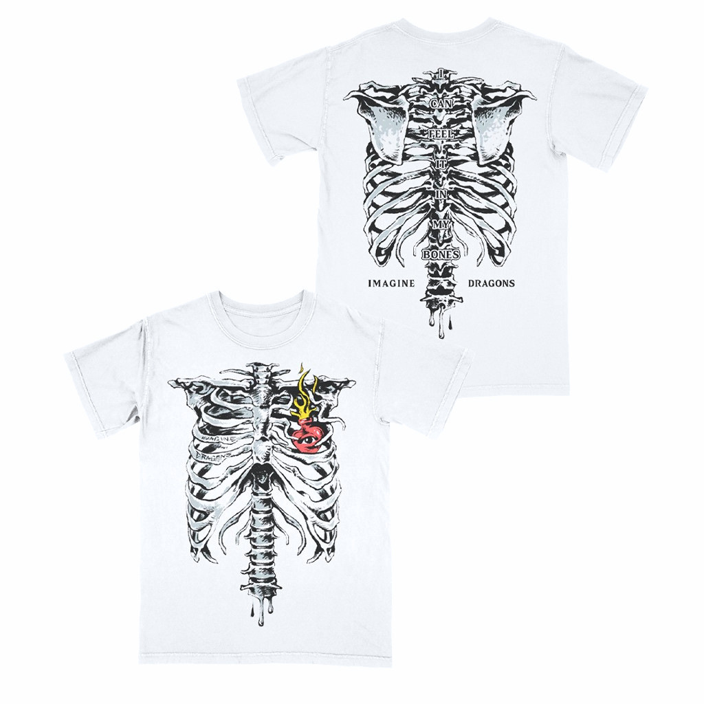 Imagine Dragons Merch Feel It In My Bones Skeleton T-Shirt Best Gift For Rock Music Lovers 1 - Unicasport Imagine Dragons Merch Feel It In My Bones Skeleton T-Shirt Best Gift For Rock Music Lovers