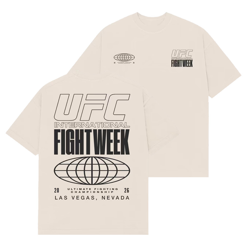 UFC Merch 2026 UFC 2026 International Fight Week Spherical T-Shirt Gift For MMA Lovers 1 - Unicasport UFC Merch 2026 UFC 2026 International Fight Week Spherical T-Shirt Gift For MMA Lovers