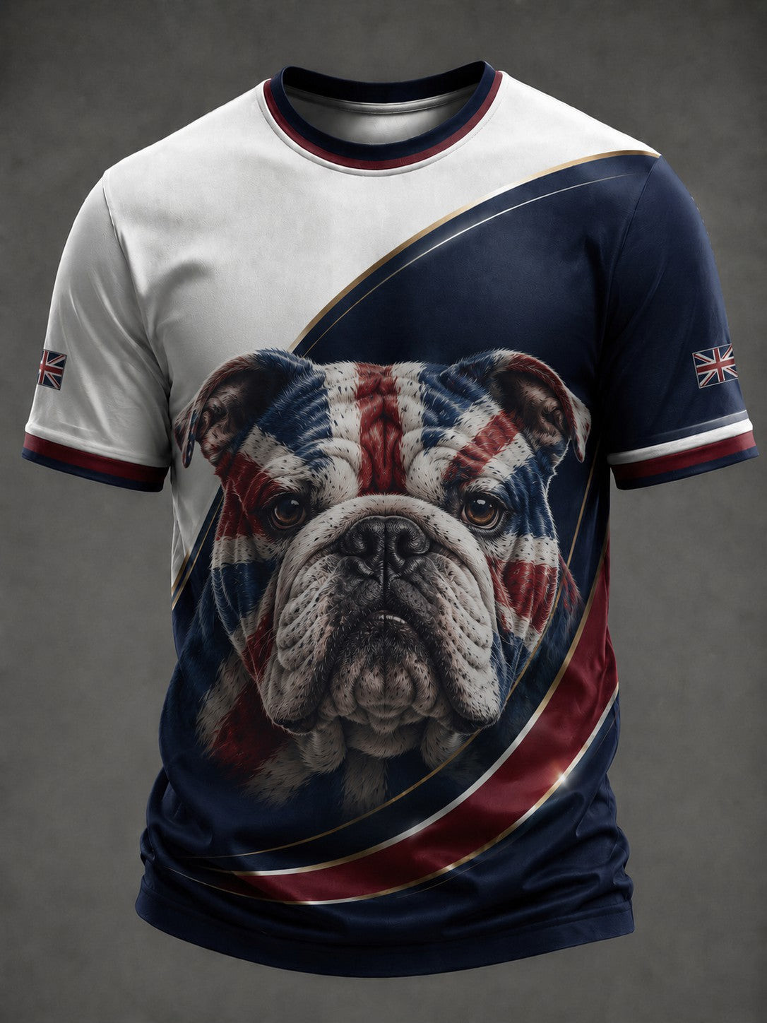 British Bulldog Merch Union Jack Flag T-Shirt Retro Clothing Gift For Son 1 - Unicasport British Bulldog Merch Union Jack Flag T-Shirt Retro Clothing Gift For Son