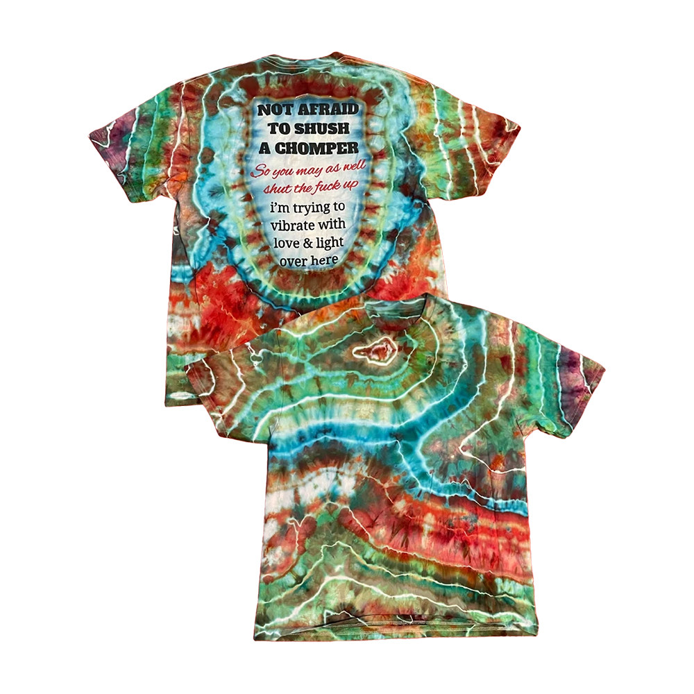 The Doodah Man Dyes Merch Not Afraid To Shush A Chomper T-Shirt Presents For Him 1 - Unicasport The Doodah Man Dyes Merch Not Afraid To Shush A Chomper T-Shirt Presents For Him