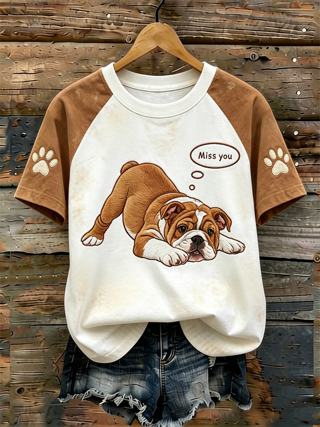 Bulldog Miss You Merch T-Shirt Cute Dog Apparel Best Gifts For Dog Lovers 1 - Unicasport Bulldog Miss You Merch T-Shirt Cute Dog Apparel Best Gifts For Dog Lovers