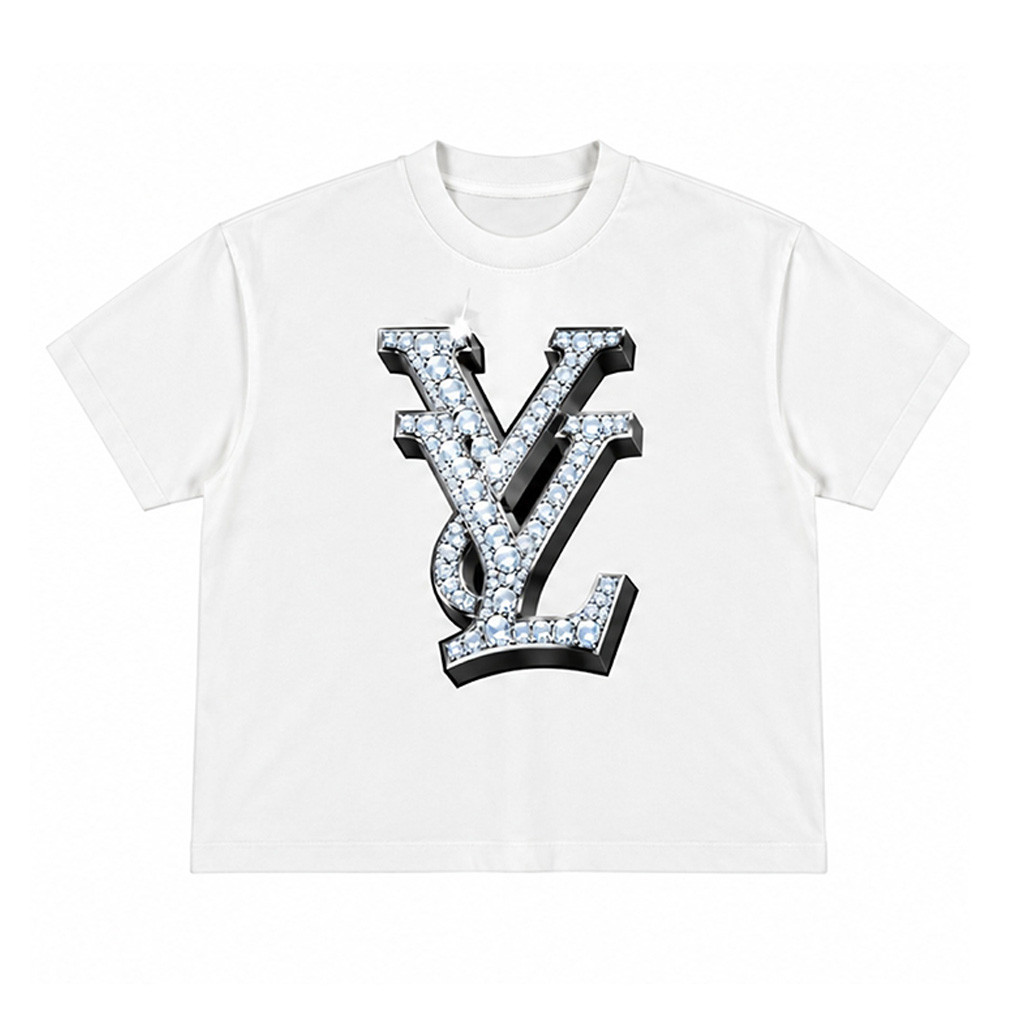 Playboi Carti YVL Merch Crystal Logo White T-Shirt Best Gift For Hip Hop Lover 1 - Unicasport Playboi Carti YVL Merch Crystal Logo White T-Shirt Best Gift For Hip Hop Lover