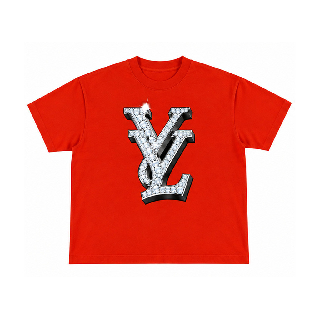 Playboi Carti YVL Merch Crystal Logo Red T-Shirt Perfect Gift For Hip Hop Lover 1 - Unicasport Playboi Carti YVL Merch Crystal Logo Red T-Shirt Perfect Gift For Hip Hop Lover