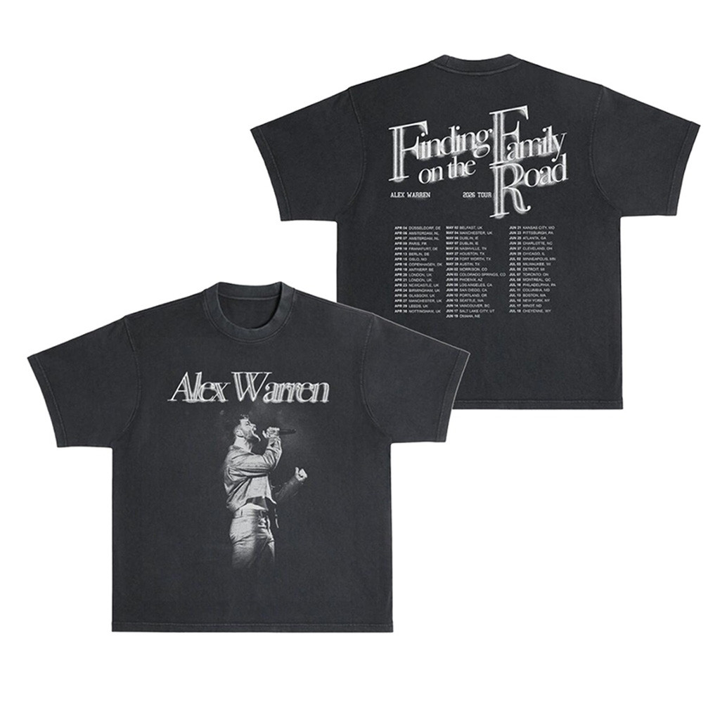 Alex Warren Merch Tour Photo T-Shirt Gift For Alex Warren Music Lovers 1 - Unicasport Alex Warren Merch Tour Photo T-Shirt Gift For Alex Warren Music Lovers