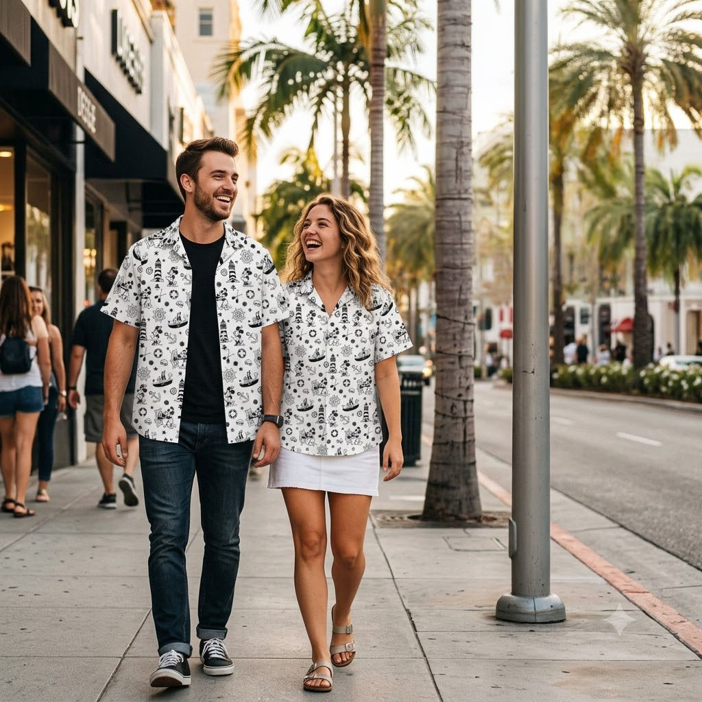 Mickey Steamboat Willie Pattern Hawaiian Shirt Classic Cartoon Aloha Apparel Gifts For Fans 1 - Unicasport Mickey Steamboat Willie Pattern Hawaiian Shirt Classic Cartoon Aloha Apparel Gifts For Fans