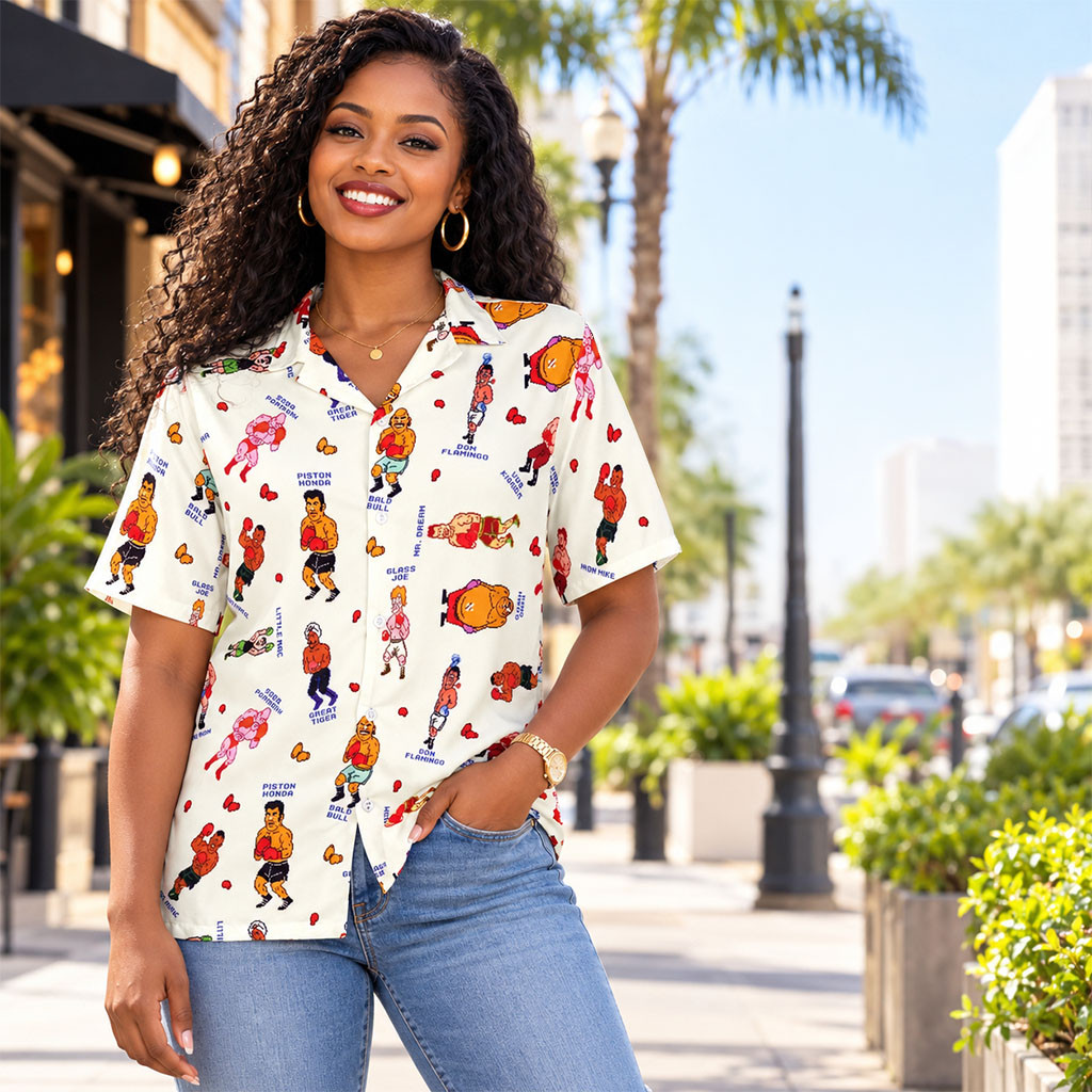 Retro Game Punch Out Hawaiian Shirt Classic Boxing Video Game Aloha Apparel Gifts For Gamers 1 - Unicasport Retro Game Punch Out Hawaiian Shirt Classic Boxing Video Game Aloha Apparel Gifts For Gamers