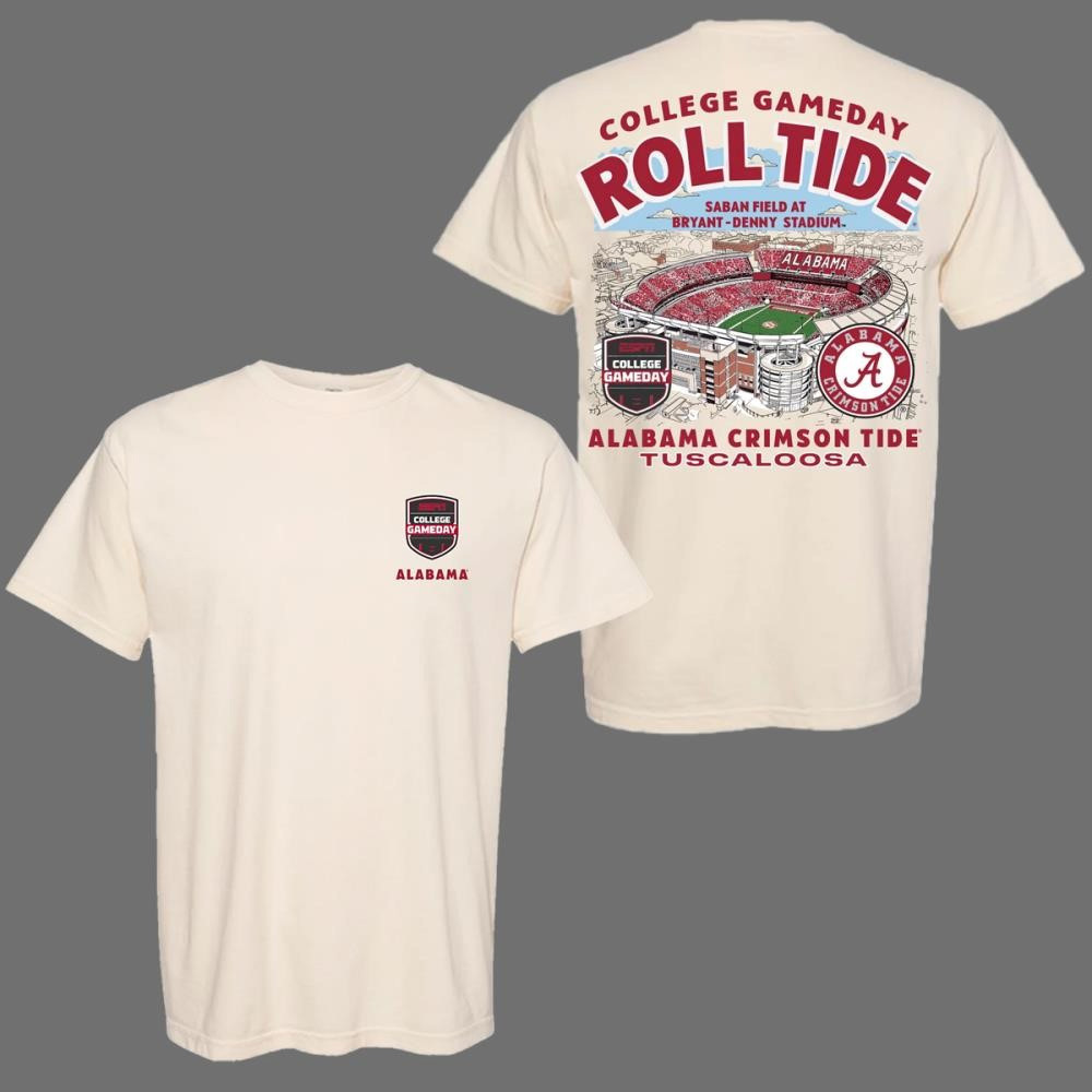 Alabama Crimson Tide Merch College Game Day Roll Tide Stadium Tuscaloosa T-Shirt Gifts For Fans 1 - Unicasport Alabama Crimson Tide Merch College Game Day Roll Tide Stadium Tuscaloosa T-Shirt Gifts For Fans