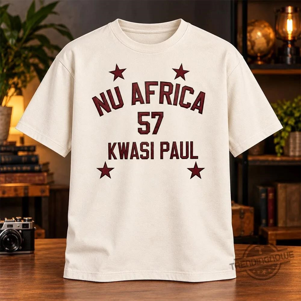 Kyrie Irving Nu Africa 57 Kwasi Paul Shirt Kyrie Irving Merch Gift For Basketball Lovers
