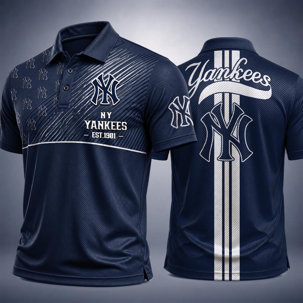 New York Yankees Merch Polo Shirt Yankees Baseball Clothes Gift For Sports Lovers 1 - Unicasport New York Yankees Merch Polo Shirt Yankees Baseball Clothes Gift For Sports Lovers