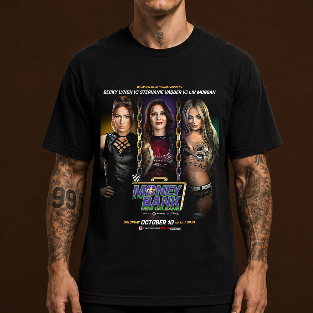 WWE Women_s World Championship Money T-Shirt WWE Clothing Gifts For Brother 1 - Unicasport WWE Women_s World Championship Money T-Shirt WWE Clothing Gifts For Brother