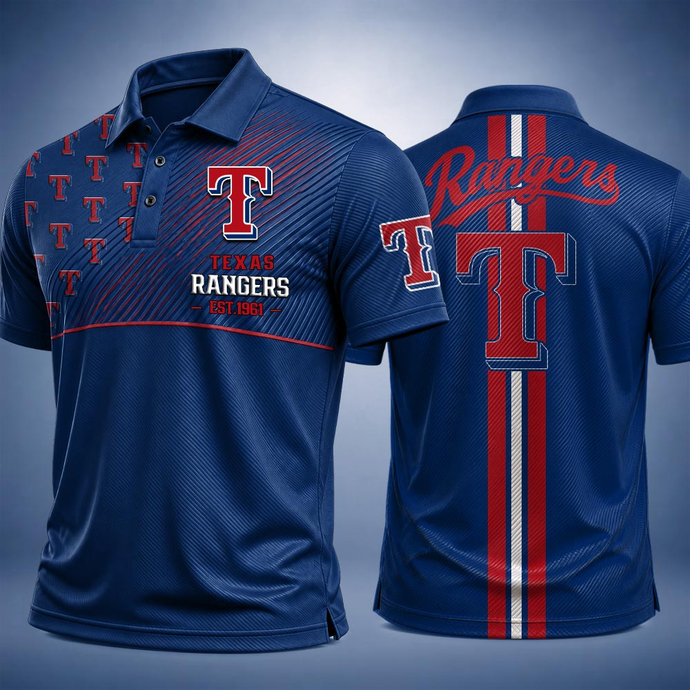 Texas Rangers Merch Polo Shirt Rangers Baseball Pride Clothing Rangers Fan Gifts 1 - Unicasport Texas Rangers Merch Polo Shirt Rangers Baseball Pride Clothing Rangers Fan Gifts