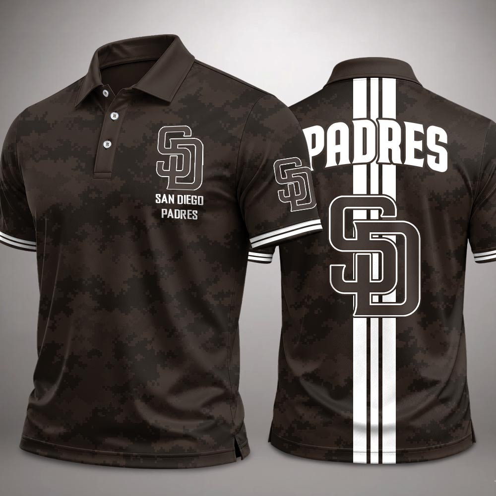 San Diego Padres Merch Camo Polo Shirt Padres Baseball Pride Apparel Husband Gifts 1 - Unicasport San Diego Padres Merch Camo Polo Shirt Padres Baseball Pride Apparel Husband Gifts