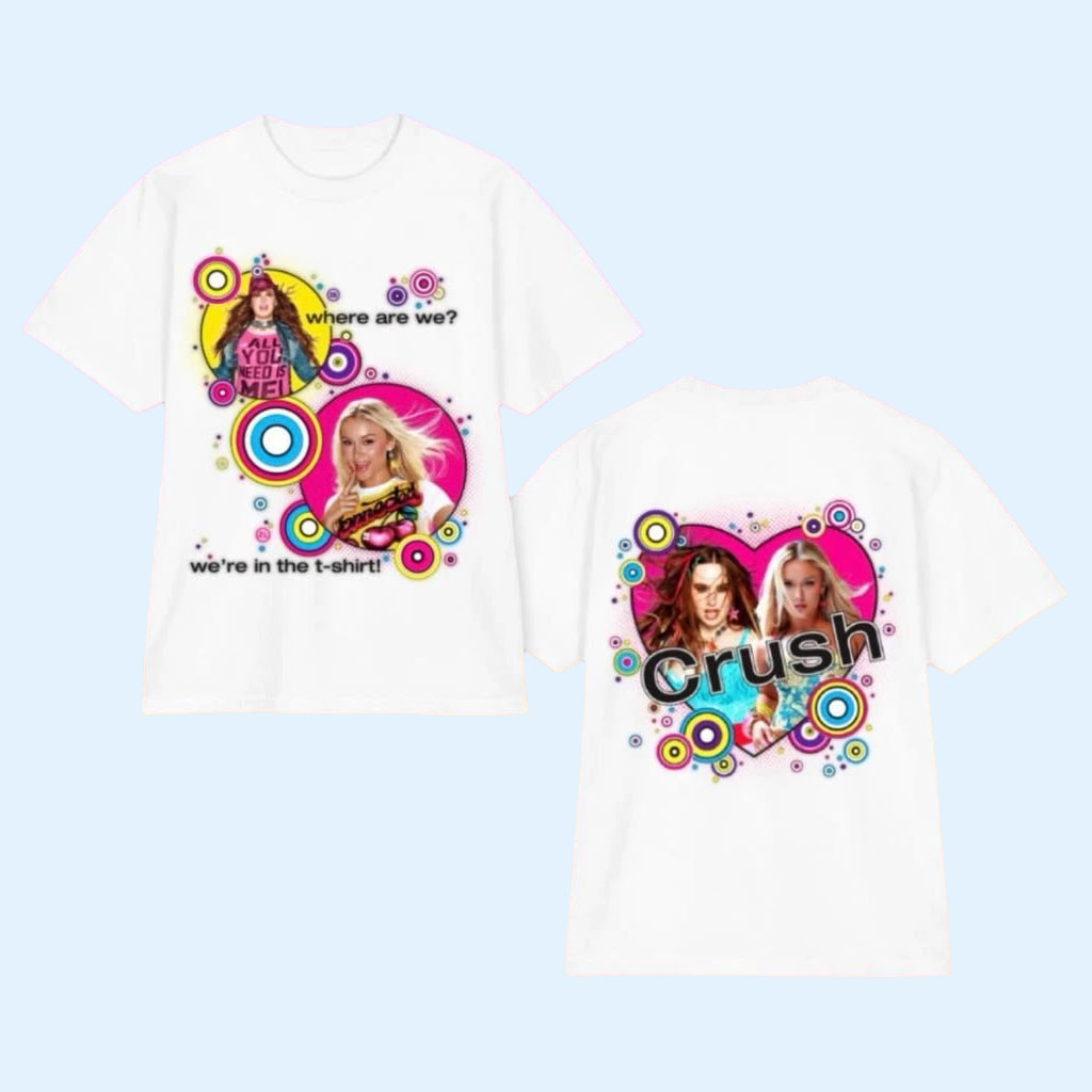 Zara Larsson X Eli Special Edition Merch At Greek Theatre In LA CA On Sept 30 2026 Crush T-Shirt 1 - Unicasport Zara Larsson X Eli Special Edition Merch At Greek Theatre In LA CA On Sept 30 2026 Crush T-Shirt