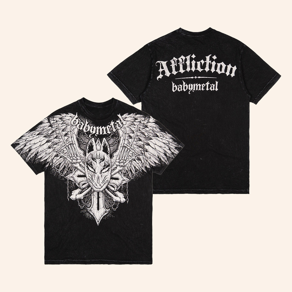Babymetal X Affliction Merch Babymetal Storm Shirt Metalhead Outfits Gifts For The One 1 - Unicasport Babymetal X Affliction Merch Babymetal Storm Shirt Metalhead Outfits Gifts For The One