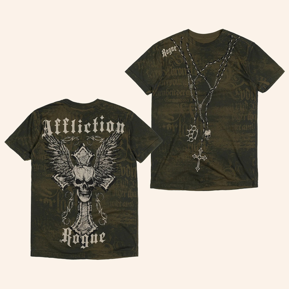 Emma Rogue X Affliction II Merch Rogue Saints Shirt Gothic Style Clothing Gifts For Boyfriend 1 - Unicasport Emma Rogue X Affliction II Merch Rogue Saints Shirt Gothic Style Clothing Gifts For Boyfriend
