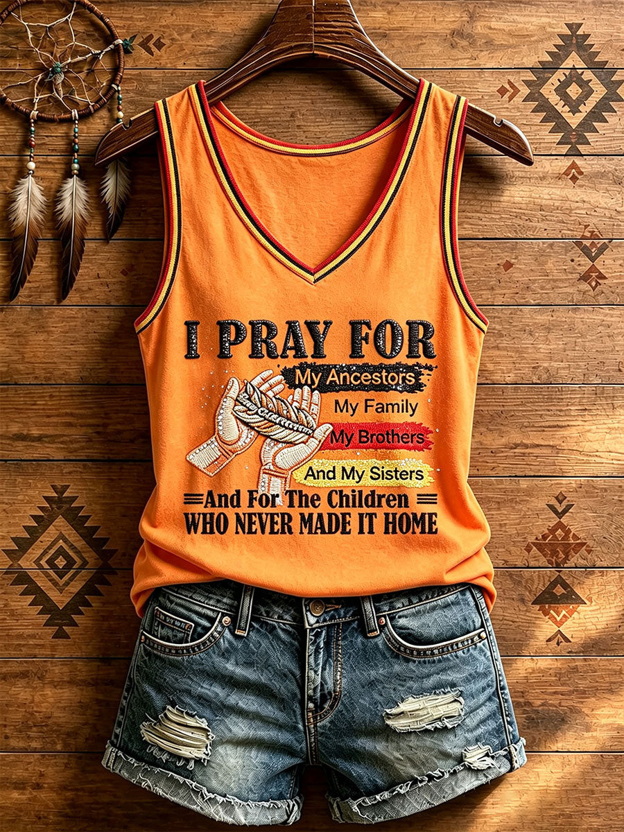 For The Children Who Never Made It Home V- Neck Tank Top Canada Day Shirt Gift 1 - Unicasport For The Children Who Never Made It Home V- Neck Tank Top Canada Day Shirt Gift
