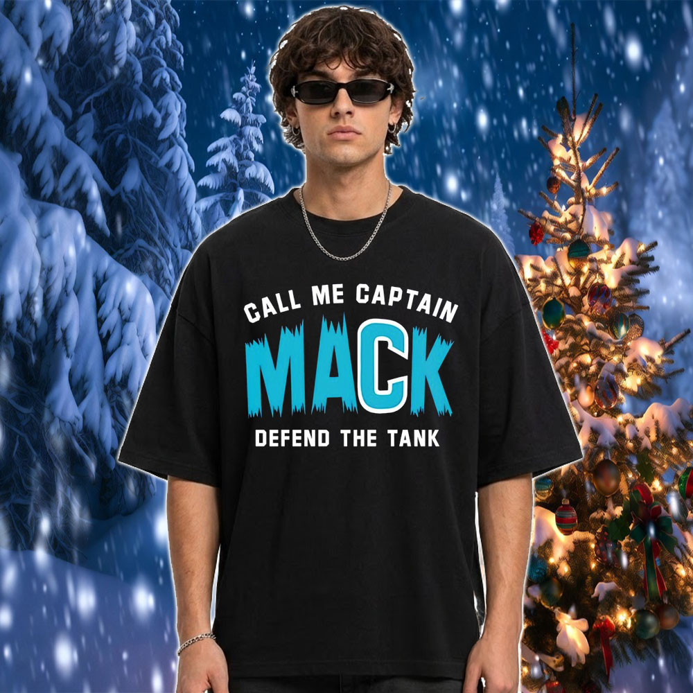 Captain Mack Merch Call Me Captain Mack Defend The Tank T-Shirt Gift For Hockey Lover 1 - Unicasport Captain Mack Merch Call Me Captain Mack Defend The Tank T-Shirt Gift For Hockey Lover