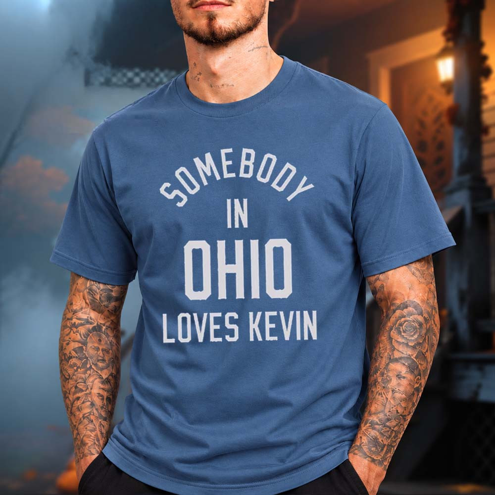 Jonas Brothers Merch Somebody In Ohio Loves Kevin T-Shirt Gift For Pop Rock Fans 1 - Unicasport Jonas Brothers Merch Somebody In Ohio Loves Kevin T-Shirt Gift For Pop Rock Fans