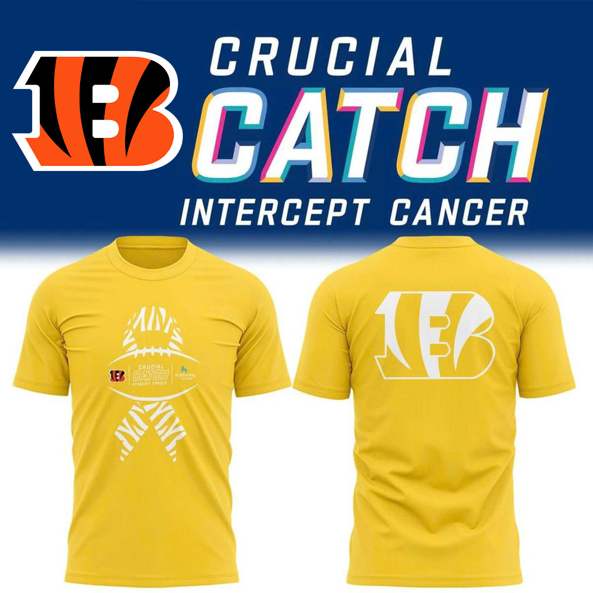 Cincinnati Bengals Merch 2026 Crucial Catch T-Shirt Unique Football Lover Gift Ideas 1 - Unicasport Cincinnati Bengals Merch 2026 Crucial Catch T-Shirt Unique Football Lover Gift Ideas