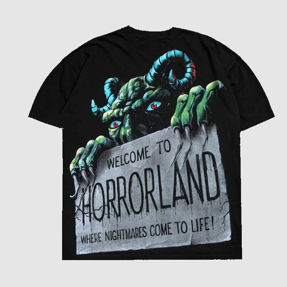 Goosebumps Merch Civil Regime Horrorland American T-Shirt Gift For Horror Fans 1 - Unicasport Goosebumps Merch Civil Regime Horrorland American T-Shirt Gift For Horror Fans