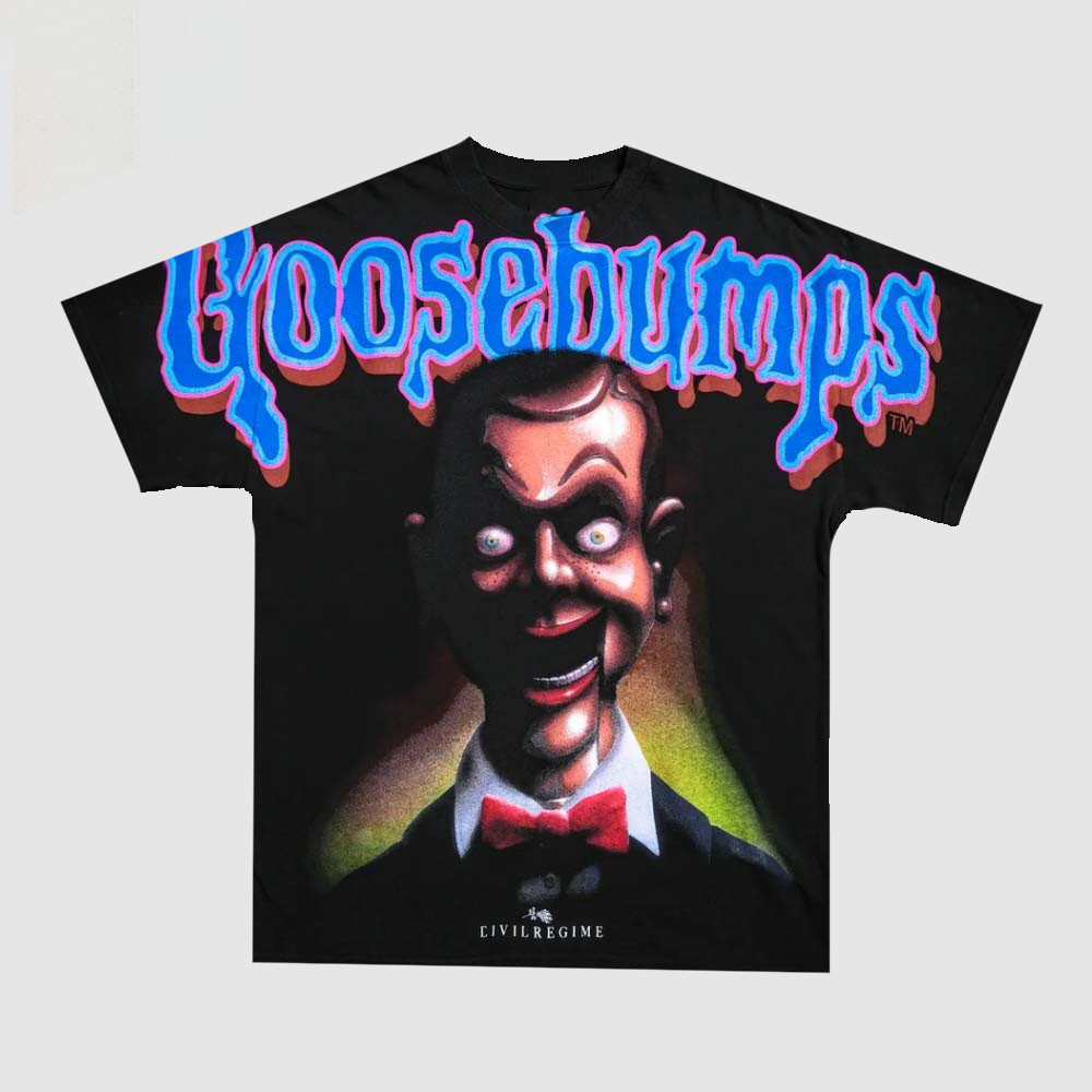 Goosebumps Merch Civil Regime Living Dummy American T-Shirt Best Gift For Horror Fans 1 - Unicasport Goosebumps Merch Civil Regime Living Dummy American T-Shirt Best Gift For Horror Fans
