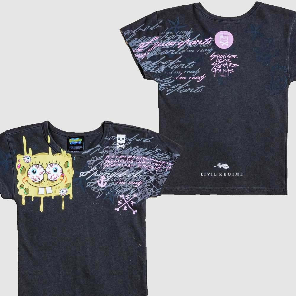 Spongebob Squarepants Merch Civil Regime Low Tide T-Shirt Gift For Spongebob Fans 1 - Unicasport Spongebob Squarepants Merch Civil Regime Low Tide T-Shirt Gift For Spongebob Fans