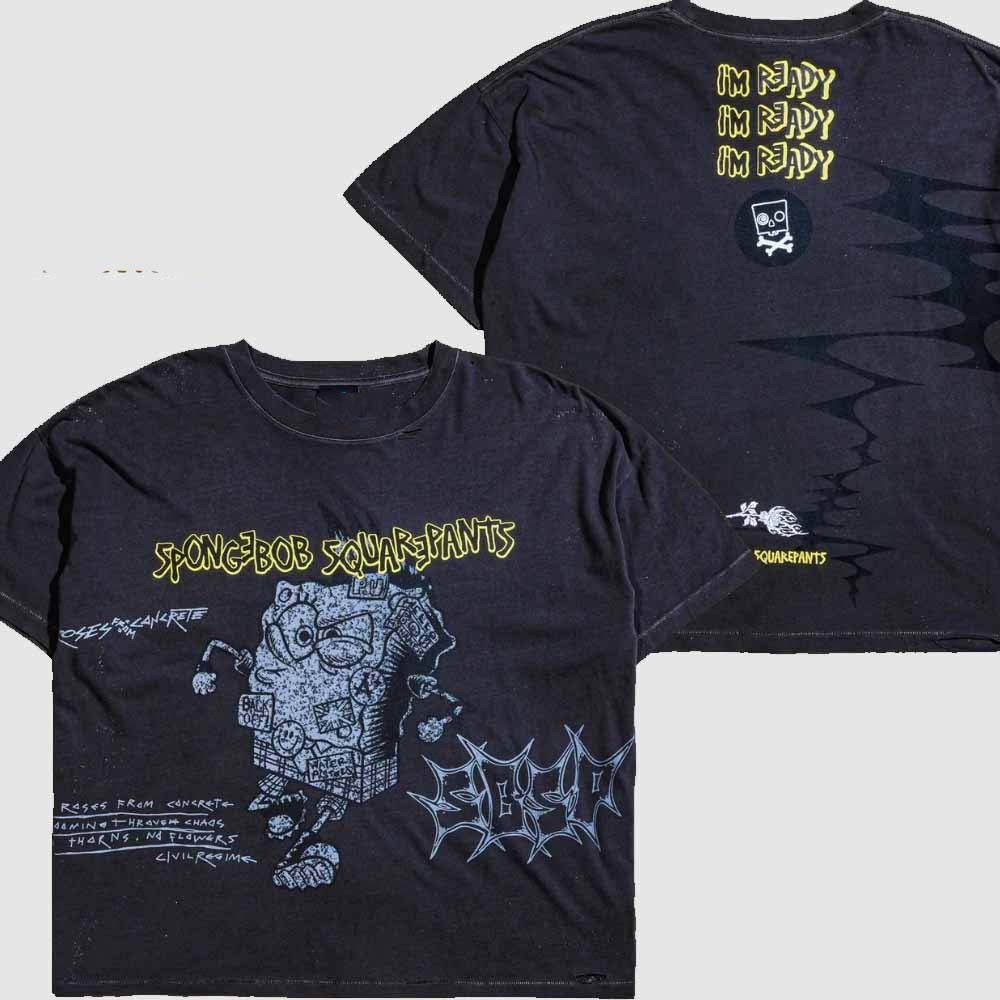 Spongebob Squarepants Merch Civil Regime Square Jerks T-Shirt Gift For SpongeBob Fans 1 - Unicasport Spongebob Squarepants Merch Civil Regime Square Jerks T-Shirt Gift For SpongeBob Fans