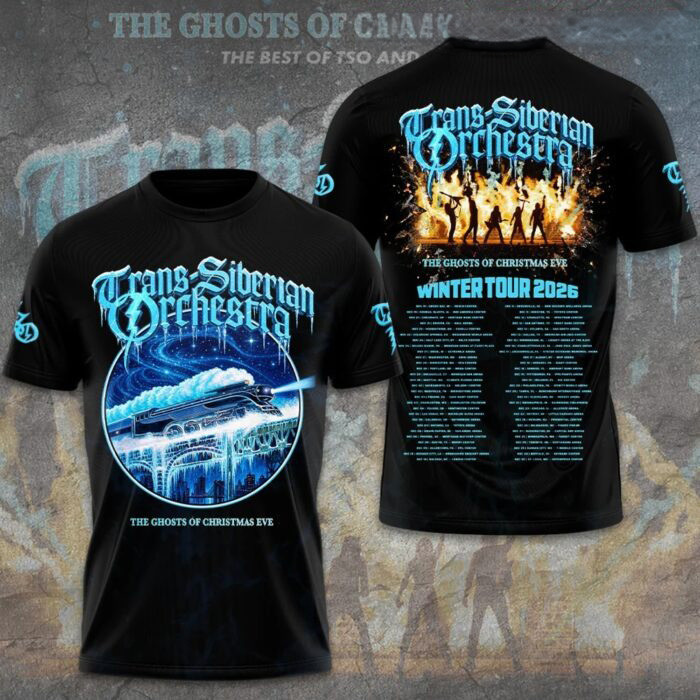 Trans-siberian Orchestra Merch 30th Anniversary Tour 2026 T-Shirt Symphonic Rock Fans Gear 1 - Unicasport Trans-siberian Orchestra Merch 30th Anniversary Tour 2026 T-Shirt Symphonic Rock Fans Gear