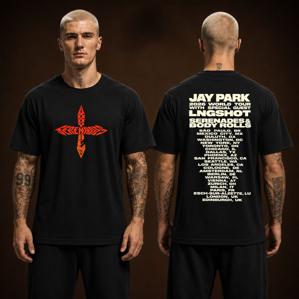 Jay Park Merch 2026 World Tour Serenades And Body Rolls Routing T-Shirt Gifts For Jay Park Lovers 1 - Unicasport Jay Park Merch 2026 World Tour Serenades And Body Rolls Routing T-Shirt Gifts For Jay Park Lovers