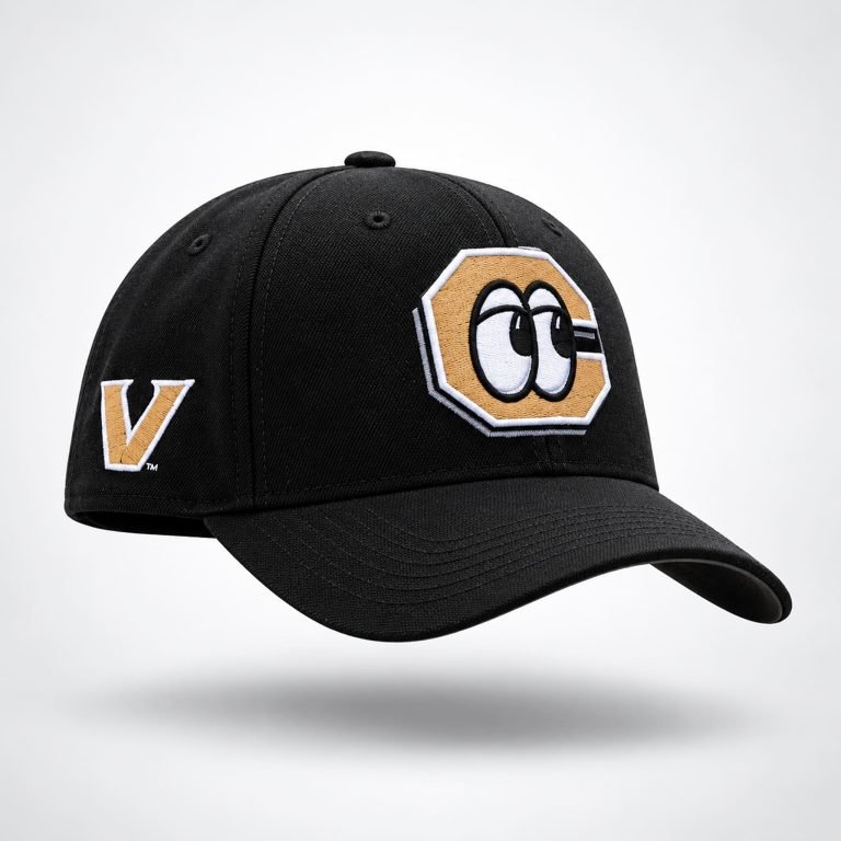 2026 Chattanooga Lookouts x Vanderbilt Commodore Merch Hat Minimalist Logo Baseball Cap Dad Gift