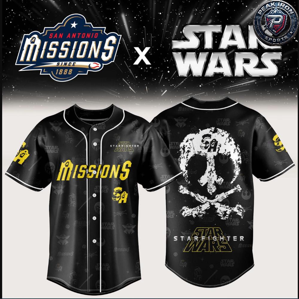 San Antonio Missions x Star Wars 2026 Baseball Jersey Game Day