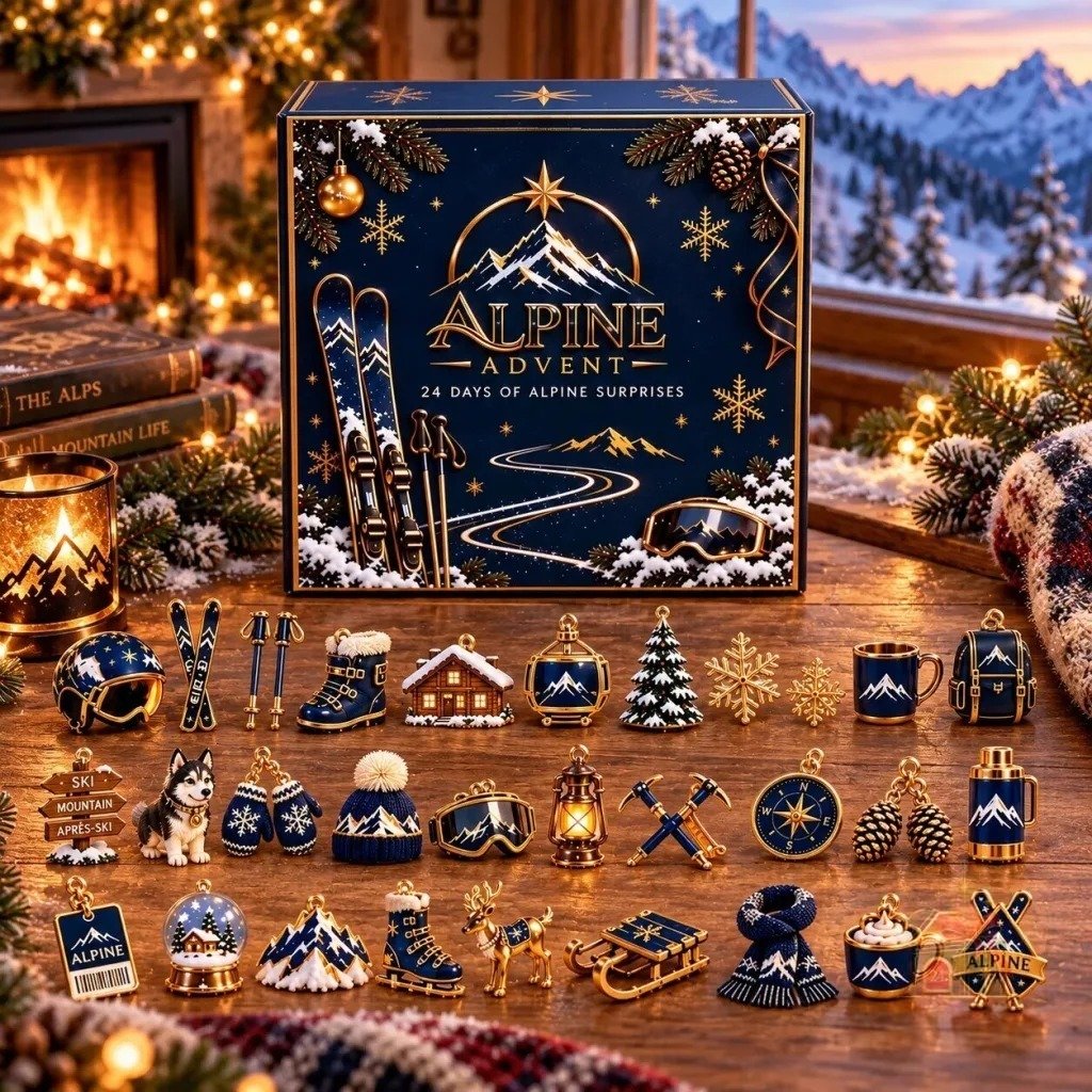 Alpine Advent Calendar 2026 24 Day Spooky Countdown Gift Ideas For Skiing Lovers